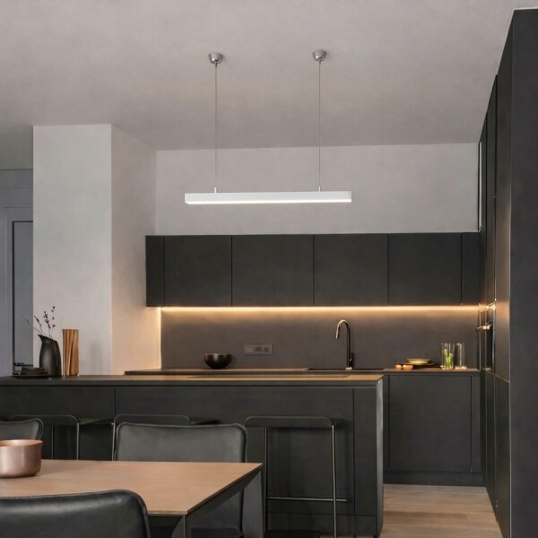 Brilagi - Lampada a sospensione FULLDAY LED/10/15/20W/230V 2700/4000/6000K 60 cm bianca