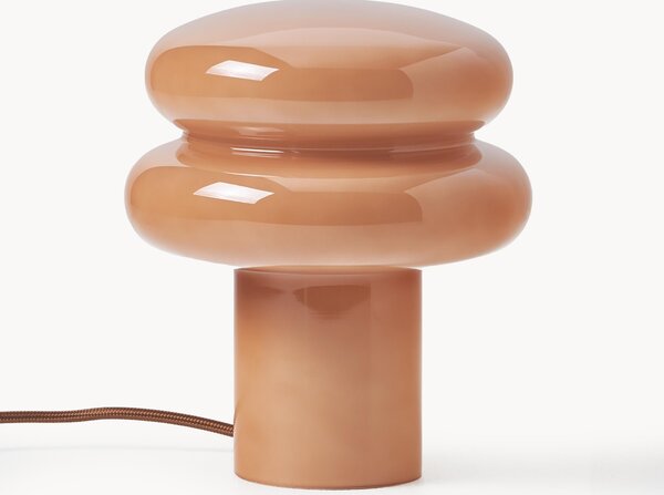 Lampada da tavolo piccola in vetro opale Baya