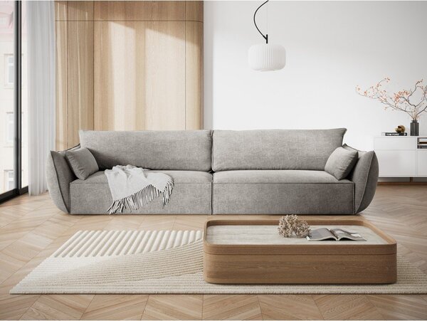 Divano grigio chiaro 248 cm Vanda - Mazzini Sofas