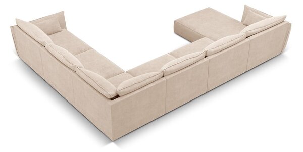 Divano angolare beige (angolo destro) Vanda - Mazzini Sofas