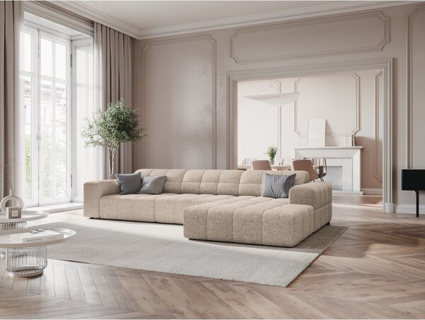 Divano angolare beige (angolo destro) Chicago - Cosmopolitan Design