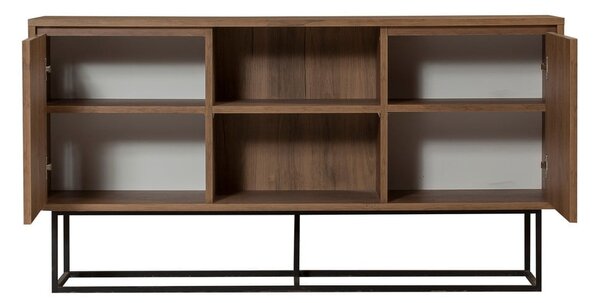 Credenza colore naturale in noce 140x72 cm Rodez - Kalune Design