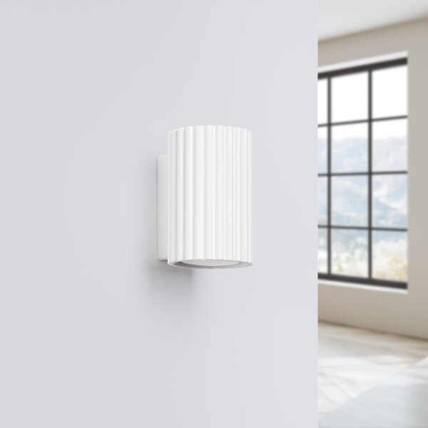 Sollux SL.1646 - Applique KARBON 1xGU10/10W/230V bianco