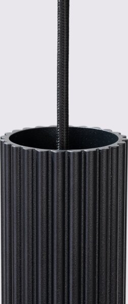 Brilagi - Lampadario a sospensione con cavo CRESTO 3xGU10/10W/230V nero