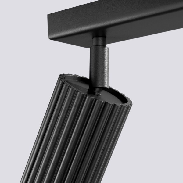 Sollux SL.1585 - Faretto KARBON 6xGU10/10W/230V nero