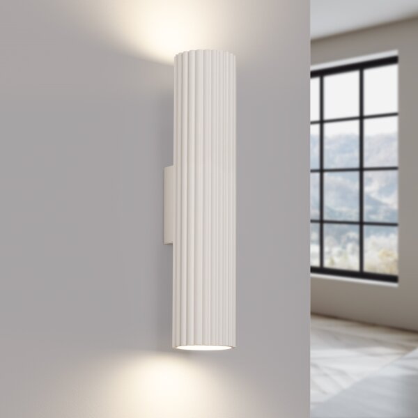 Sollux SL.1596 - Applique KARBON 2xGU10/10W/230V color crema