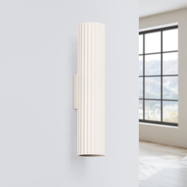 Brilagi - Applique LED CRESTO 2xGU10/10W/230V 30 cm crema