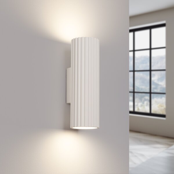 Sollux SL.1653 - Applique KARBON 2xGU10/10W/230V color crema