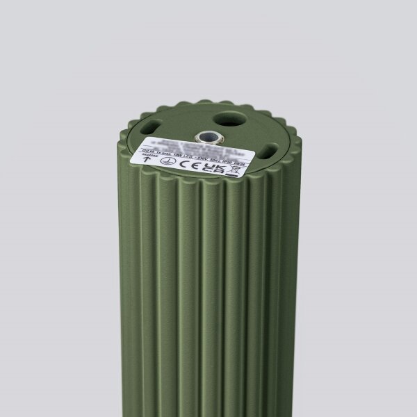 Sollux SL.1609 - Faretto KARBON 1xGU10/10W/230V 40 cm verde