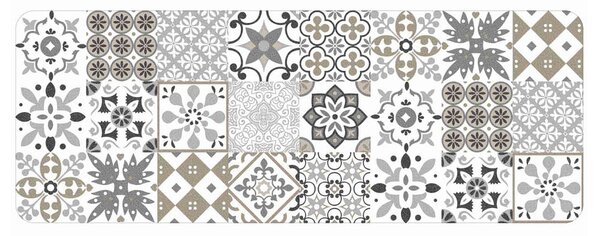 Passatoia bianca in PVC 45x120 cm Salou – douceur d'intérieur
