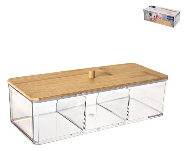 Organizzatore per bagno in plastica Whitney - Orion