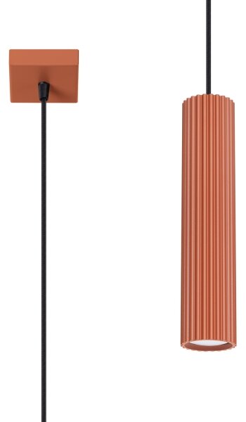 Brilagi - Lampadario LED su cavo CRESTO 1xGU10/10W/230V rosso