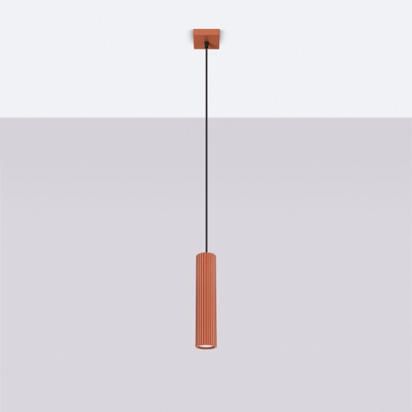 Brilagi - Lampadario LED su cavo CRESTO 1xGU10/10W/230V rosso