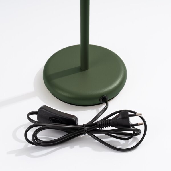 Sollux SL.1624 - Lampada da tavolo KARBON 1xGU10/10W/230V verde