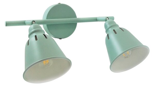 Faretto FIONA 2xE14/8W/230V verde