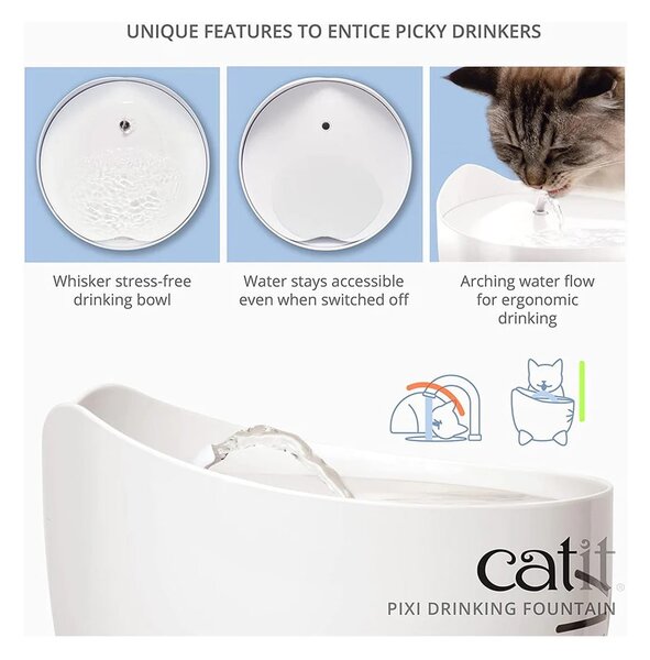 Fontana per gatto ø 22 cm Catit Pixi - Plaček Pet Products