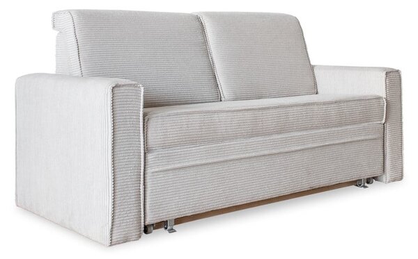 Divano letto bianco 168 cm Lucky Lucy - Miuform