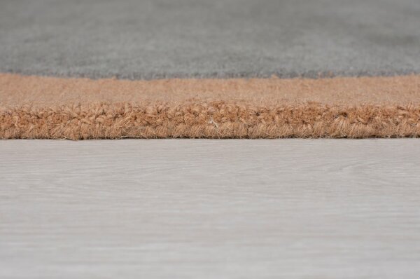 Tappeto in lana blu/marrone 200x290 cm Esrei - Flair Rugs