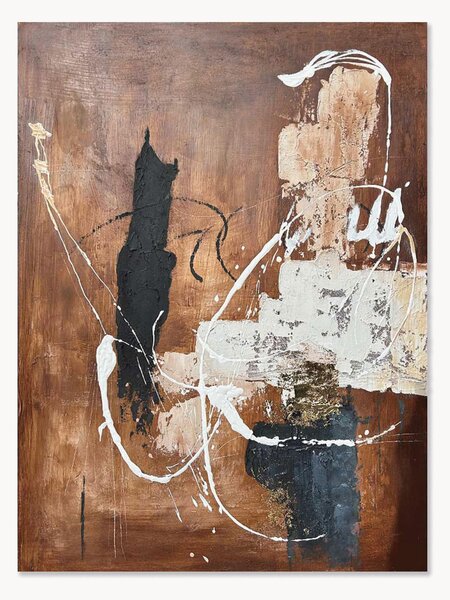 Quadro dipinto a mano Rust