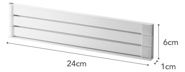 Porta asciugamani magnetico inclinabile bianco Tower - YAMAZAKI