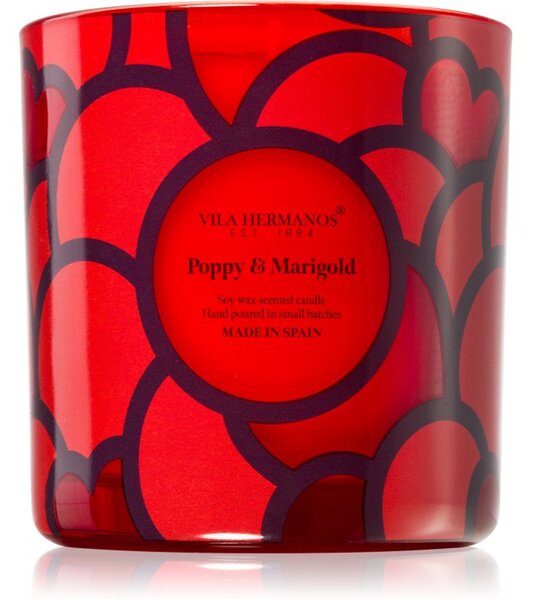Vila Hermanos 70ths Year Poppy & Marigold candela profumata 500 g