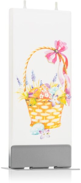 Flatyz Holiday Easter Basket candela decorativa 6x15 cm