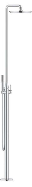 Grohe Essence - Set doccia con miscelatore, montaggio a pavimento, cromo 23741001