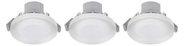 SET 3x LED RGB Lampada da incasso per bagno ARGON LED/7,3W/230V IP44 + +TC