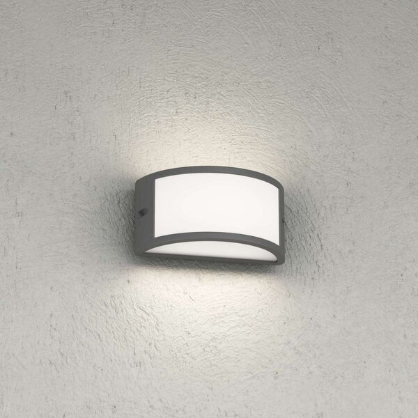 Applique moderno top light cairo gx53 led ip54 alluminio policarbonato - Top Light