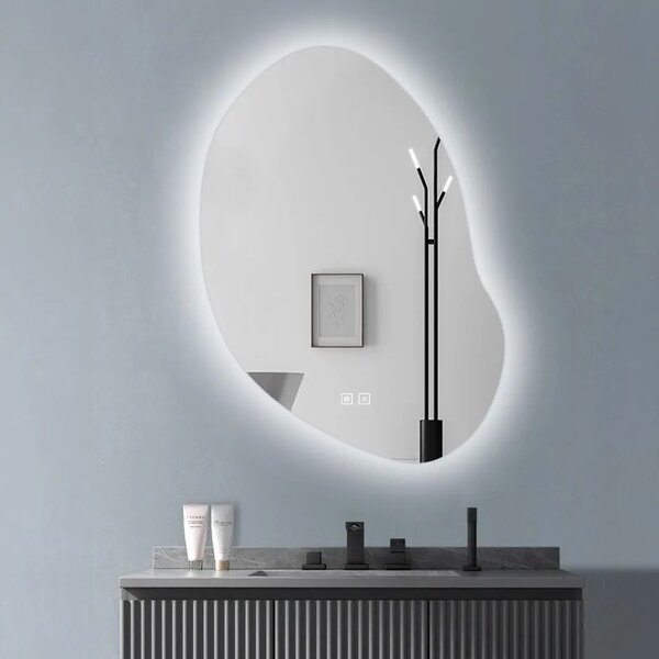 Specchio LED 80x60cm CLOUD C