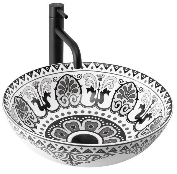Lavabo da appoggio Rea Etno