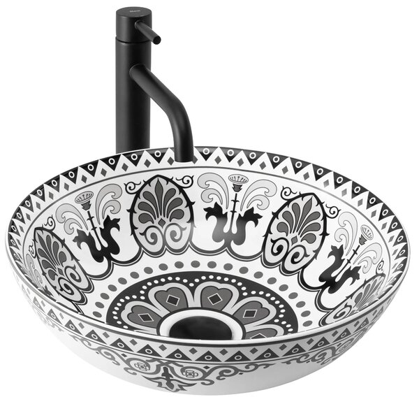 Lavabo da appoggio Rea Etno