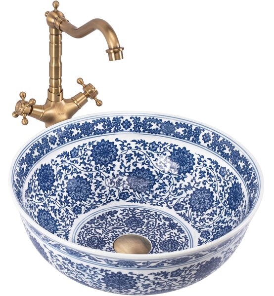 Lavabo da appoggio Rea Bella