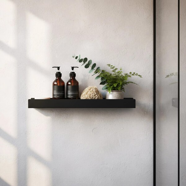 Mensola da bagno SF04 60cm black matt
