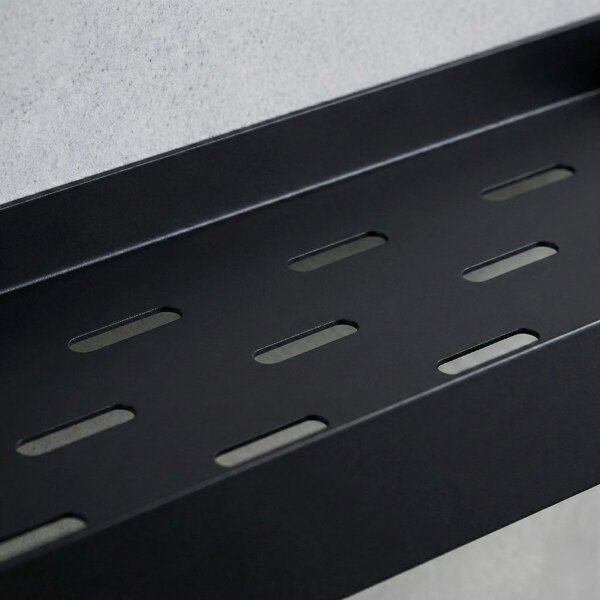 Mensola da bagno SF04 60cm black matt