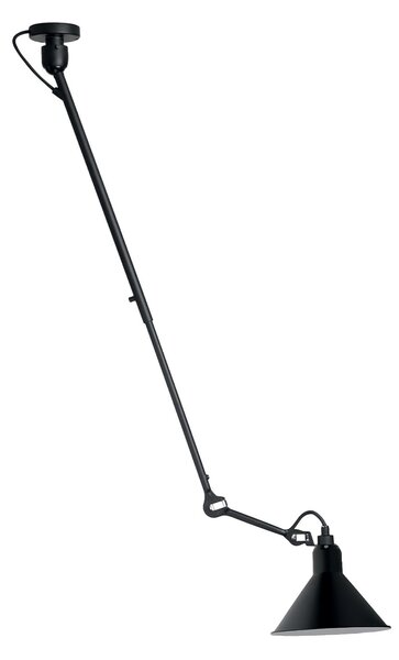 Plafoniera Lampe Gras, Nero, Soggiorno, Metallo