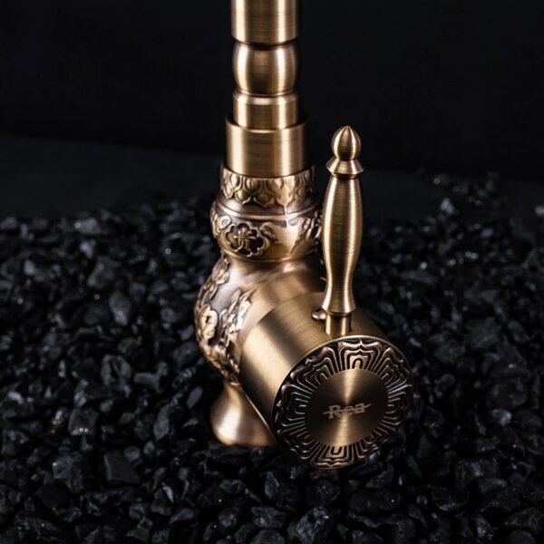 Rubinetto da cucina / da bagno Rea VENICE antique bronze