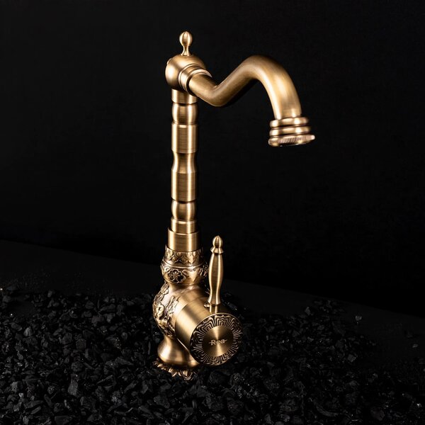 Rubinetto da cucina / da bagno Rea VENICE antique bronze