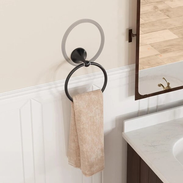 Portasciugamano da bagno Black 332867A RETRO