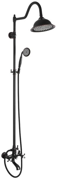 Set doccia REA BERGAMO OLD BLACK