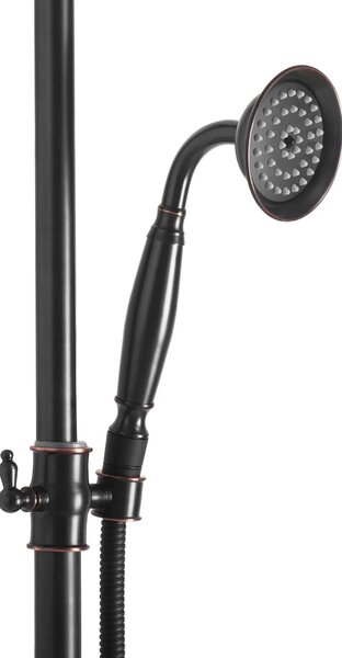 Set doccia REA BERGAMO OLD BLACK