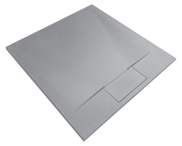 Piatto doccia REA Bazalt Grey 90x90