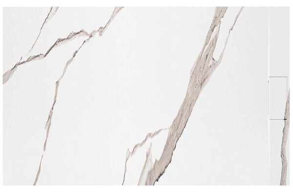 Piatto doccia Bazalt CARRARA WHITE 80x100