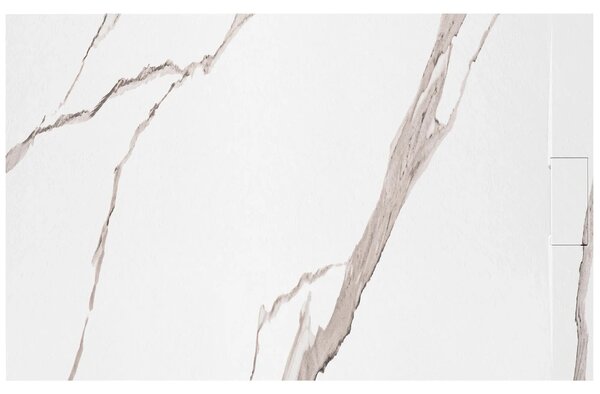 Piatto doccia Bazalt CARRARA WHITE 80x100