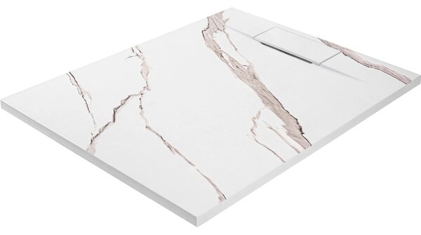 Piatto doccia Bazalt CARRARA WHITE 80x100