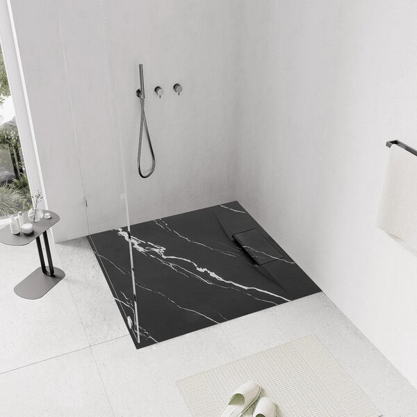 Piatto doccia Bazalt CARRARA BLACK 90x90