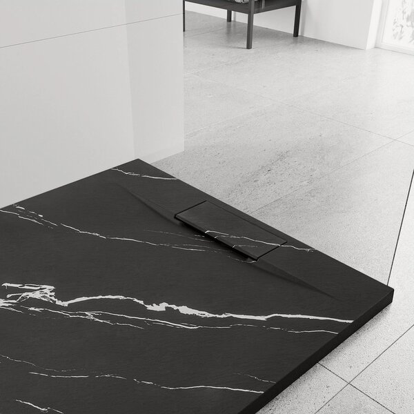 Piatto doccia Bazalt CARRARA BLACK 90x90