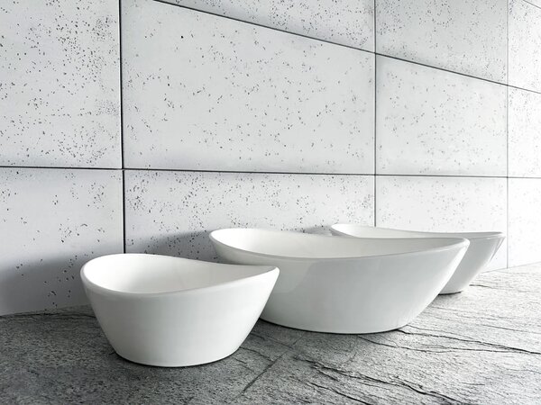 Lavabo da appoggio Rea Kate 56