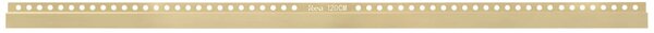 Pannello frontale per piatto doccia 120cm Gold