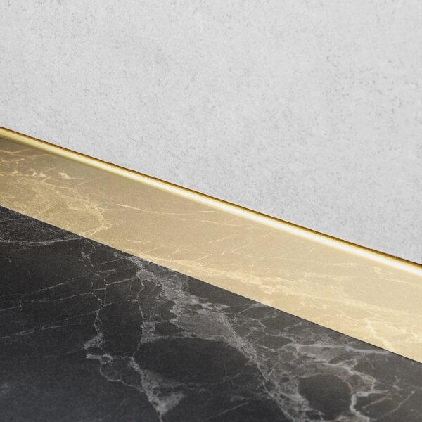 Pannello frontale per piatto doccia 120cm Gold